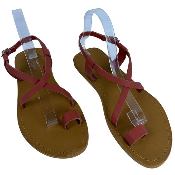Hari Mari Women's Chantik (Bruschetta) Open Toe Leather Sandals Shoes Size 9 M - Picture 1 of 7